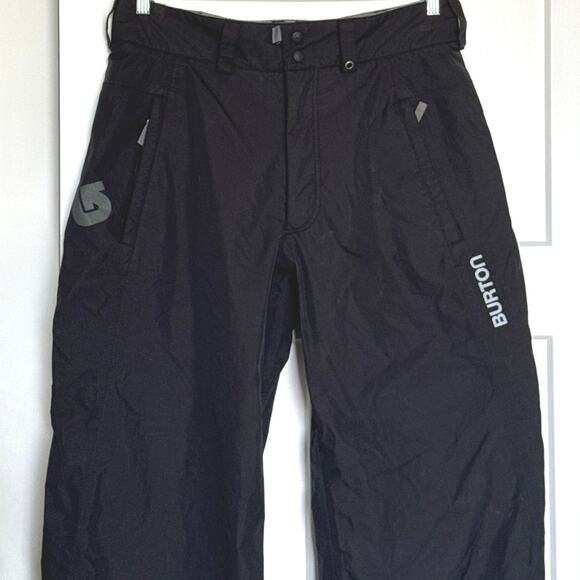 Burton Men’s Snow Pants Size L in Black Snowboard Ski EUC - Picture 3 of 13